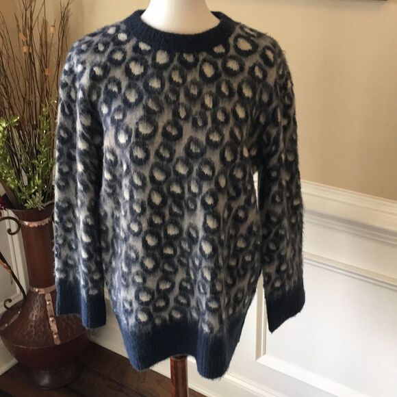 Current Elliot Cali Leopard Oversized Sweater - Picture 4 of 7